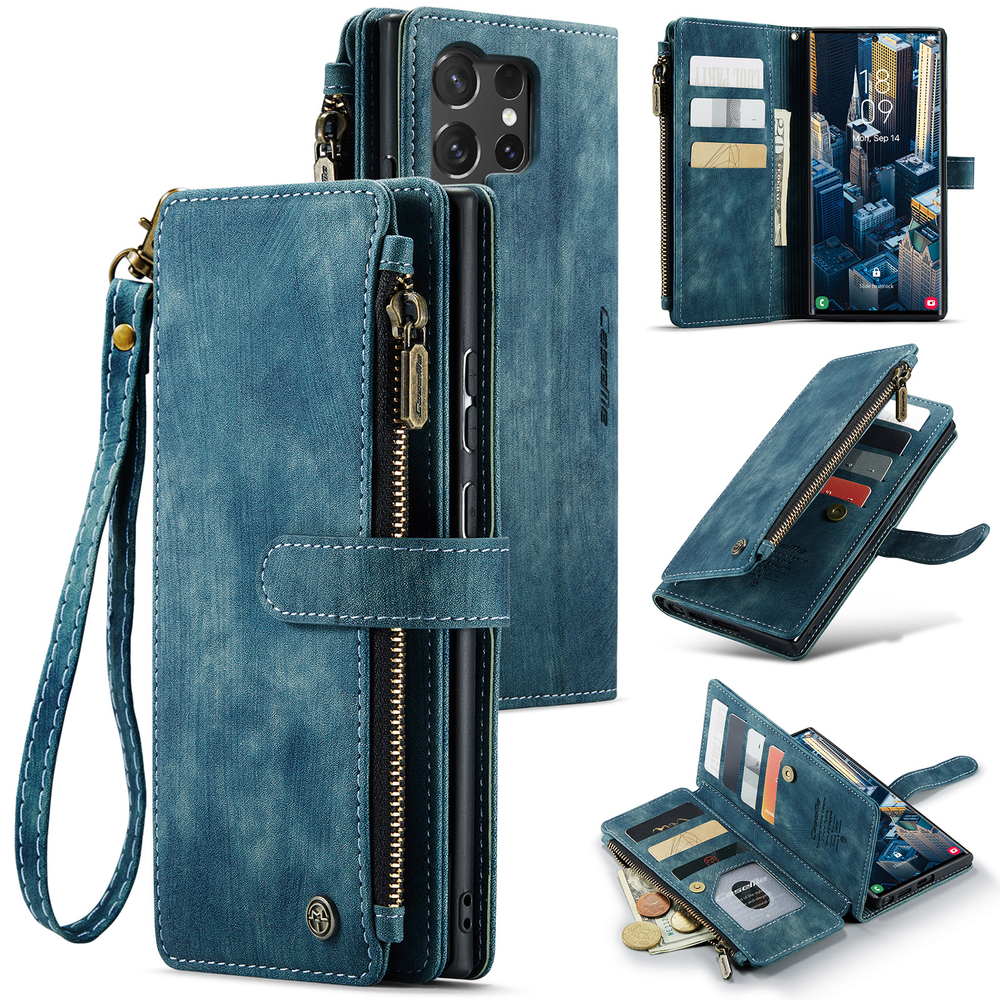 Многофункциональный чехол-кошелек CaseMe 3 in 1 Matte Wallet для Samsung Galaxy S26 Ultra