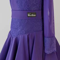 платье с гипюром