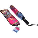 Зонт женский полуавтомат «Фиора», микс 6 цветов, 8 спиц, d-100см, длина в слож. виде 30см