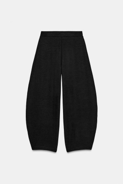 ZARA БРЮКИ BALLOON, ТЕМНО-СЕРЫЙ