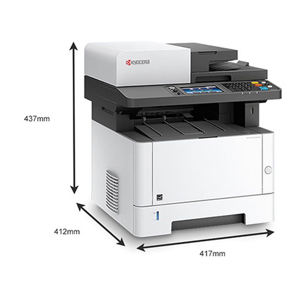 МФУ Kyocera Ecosys M2640idw, A4, 40стр./мин, Wi-Fi, картридж TK-1178! (АЗИЯ)