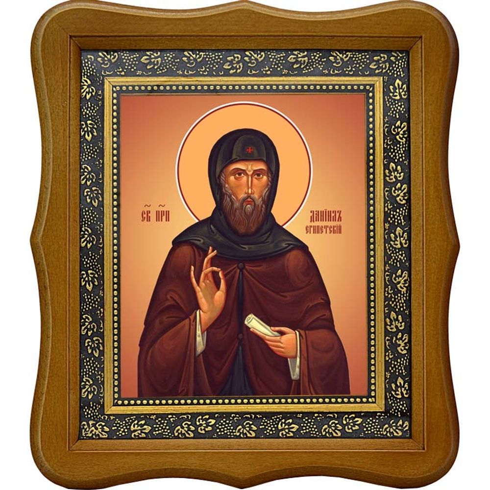 Даниил Египетский преподобный. Икона на холсте.
