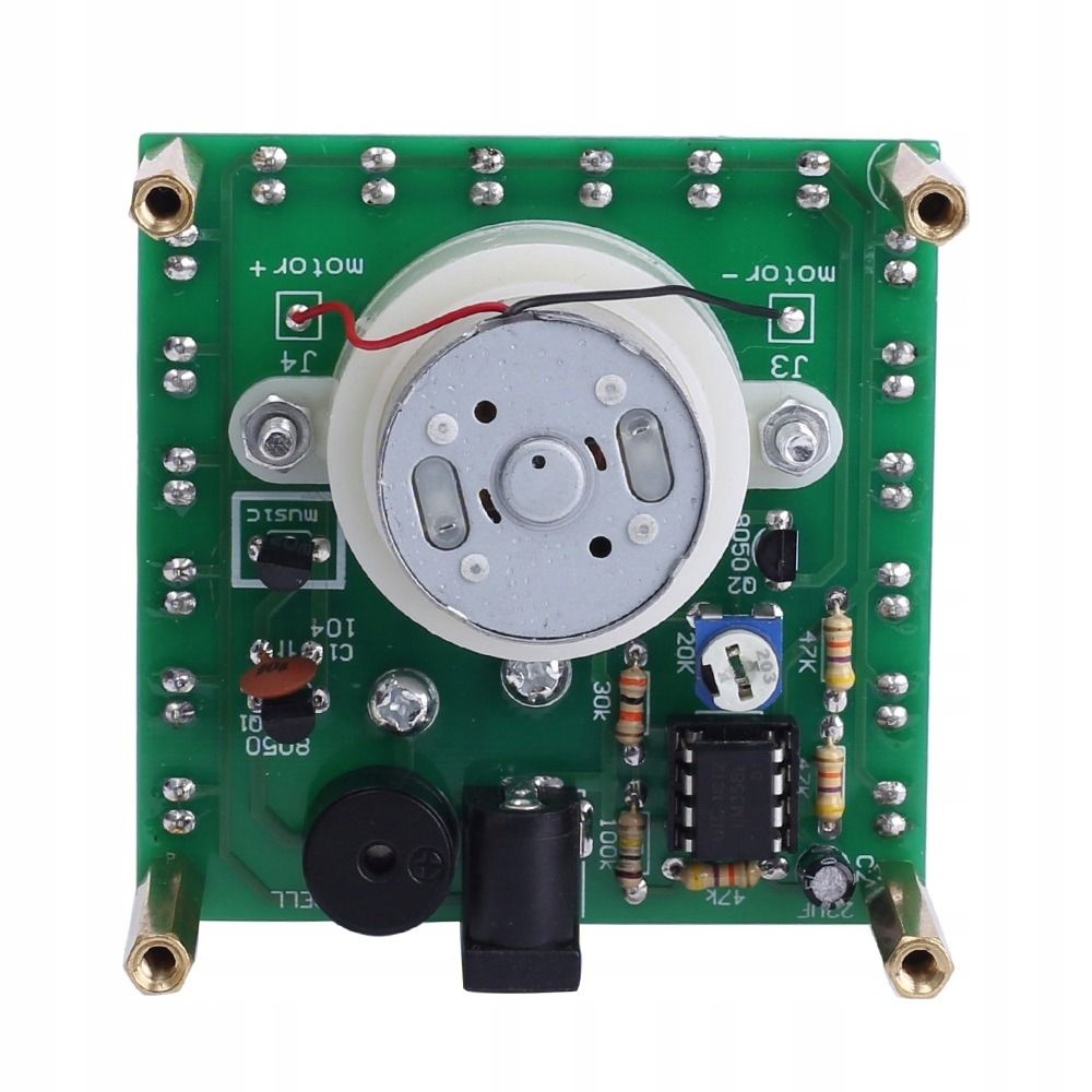 Набор для самостоятельной сборки и пайки (конструктор) Вращающаяся новогодняя / рождественская елка