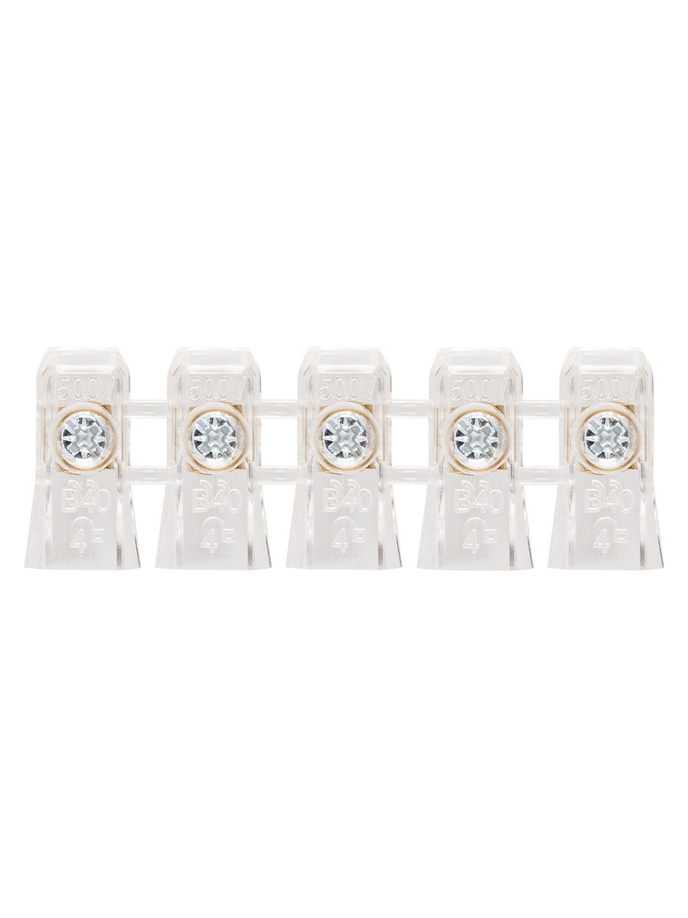 Клеммник концевой изолированный ККИ 4 мм2 (5х1) TDM SQ0544-0002