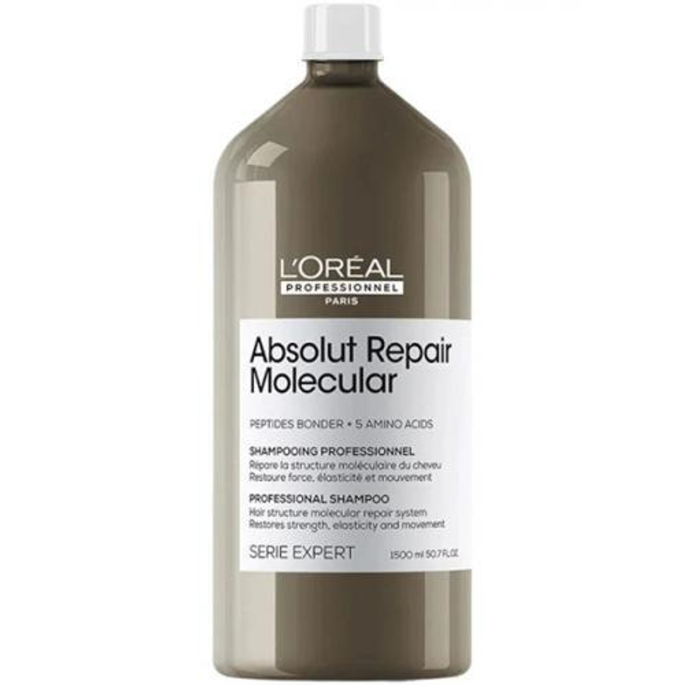 L'Oreal Professionnel Шампунь, восстановление поврежденных волос, Рено Absolut Repair Molecular 1500мл