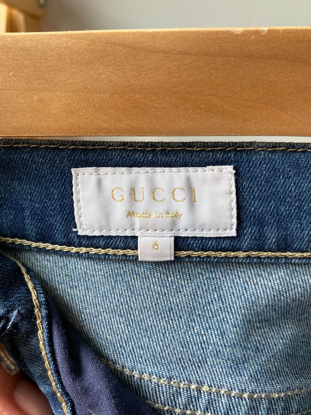 Джинсовые шорты Gucci, 116