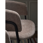 Стул барный Bergenson Bjorn Helning, мягкий шенилл, капучино