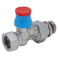 Клапан термостатический Giacomini R402TG для радиатора 1/2quot; ВН прямой, Kvs-1.26м3/ч