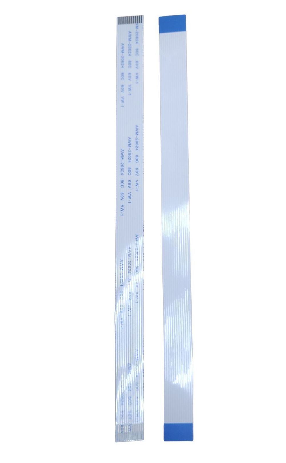 Шлейф FFC 12-pin Шаг 1.0mm Длина 20cm Прямой A-A AWM 20624 80C 60V VW-1