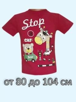 Футболка для садика.мальчик.Набор 9 шт