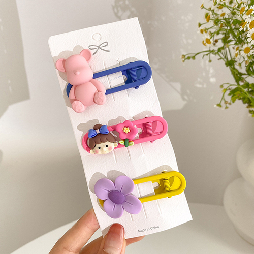 Набор заколок для волос, радужный