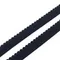 Резинка отделочная черная 25 мм, 605/25