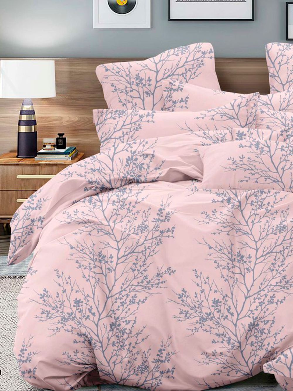 Наволочка комплект 2шт полисатин Simple House "Сумото" 50x70 см