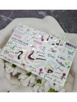 Набор слайдеры 2шт Lucky Rose. Foil 107, 109