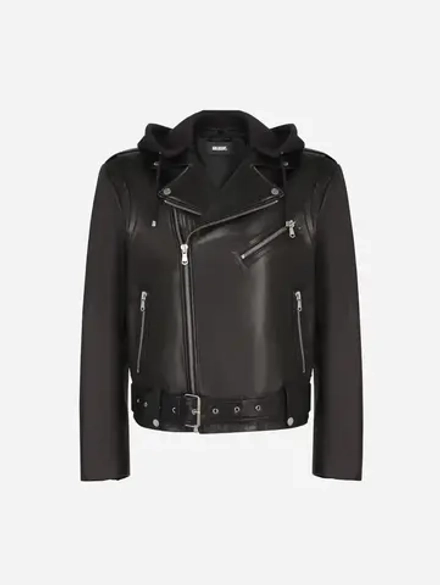 Косуха Biker из кожи Наппа