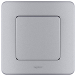 Выключатель 1-клавишный 10А 250В алюминий Inspiria Legrand
