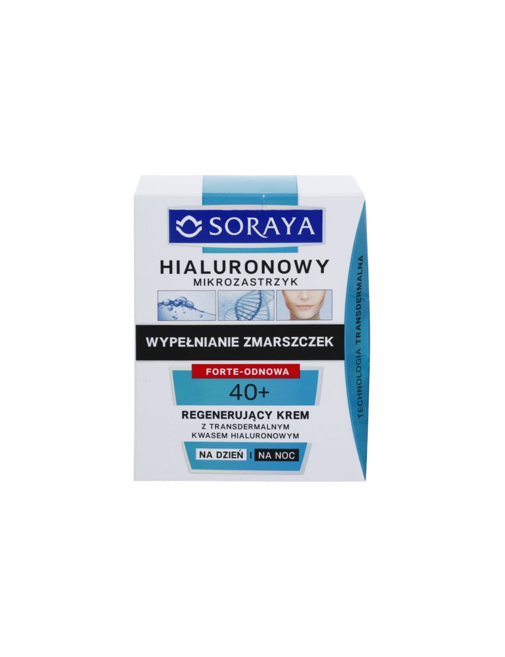 Soraya Hyaluronic Microinjection - регенерирующий крем с гиалуроновой кислотой /  40+ 50  ml  / GTIN 5901045060200