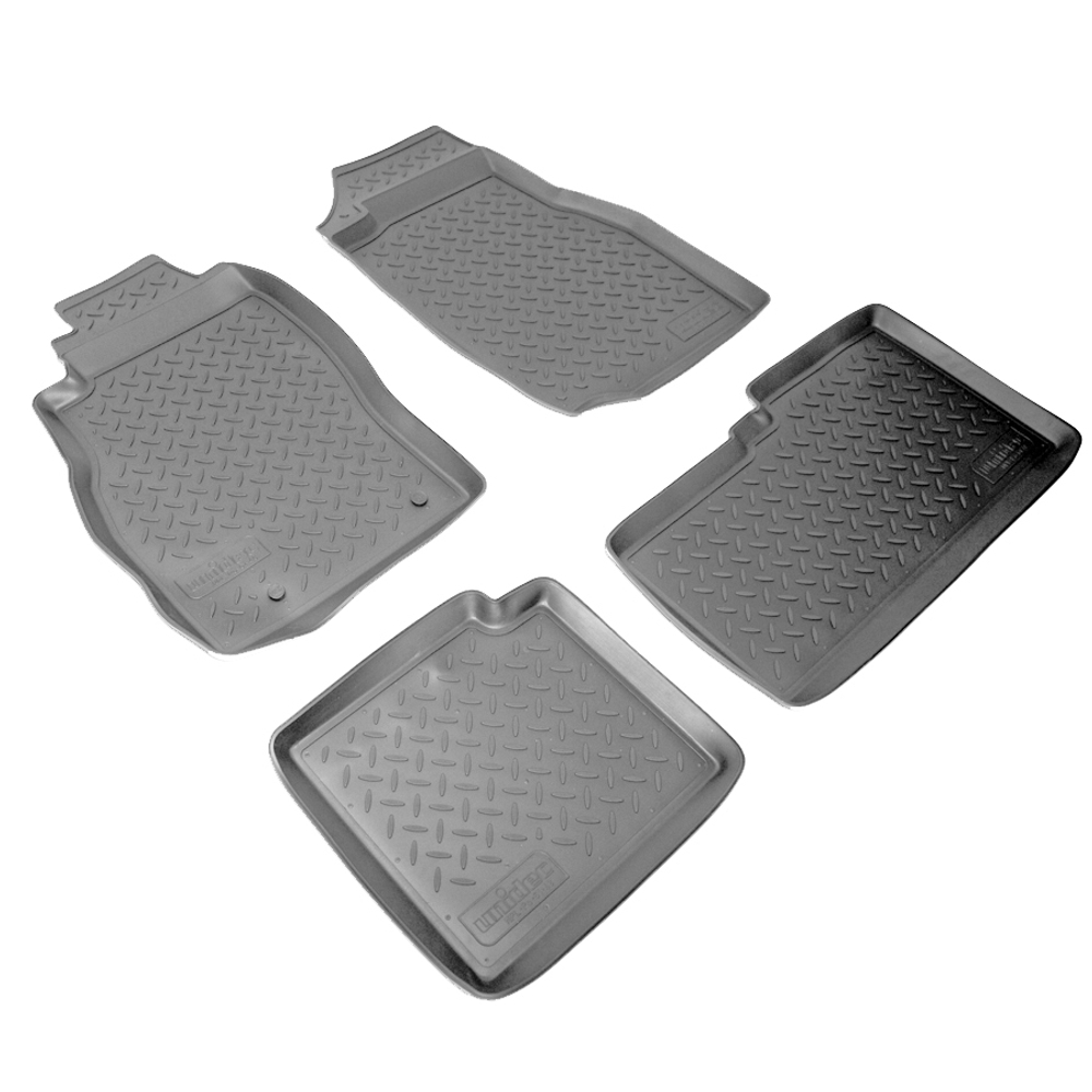 Ковры в салон Norplast/Unidec для Nissan Patrol (2004-2010), Черный, арт.NPL-Po-61-48