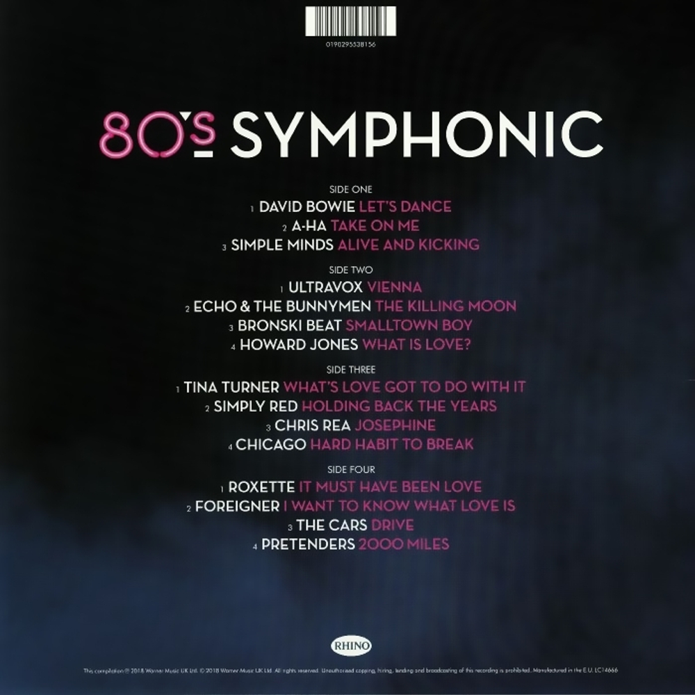 Сборник / 80's Symphonic (2LP)