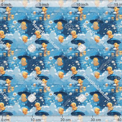 Дождливый день с утятами  by  Fuzzyfox 323 DPI