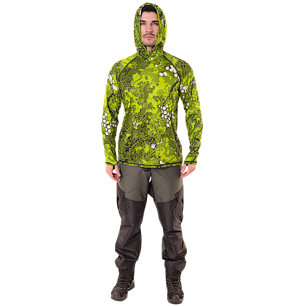 Джерси с капюшоном TritonGear Fabreex водолазка (Салатовый) -