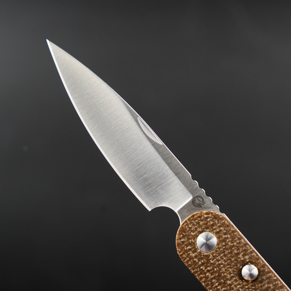 Нож складной Rapax Kiki Brown Micarta Satin