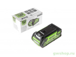 Пила аккумуляторная цепная GREENWORKS GD40CS40K2 70077UA