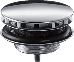 Сливной вентиль 50001000 с фиксированной крышкой, хром