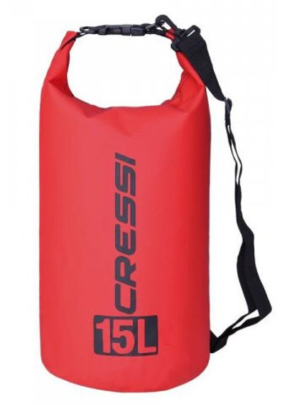 Гермомешок Cressi с лямкой Dry Bag 15 л красный