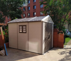 Садовый пластиковый сарай HouzBlock Comfort-3 7,5x11