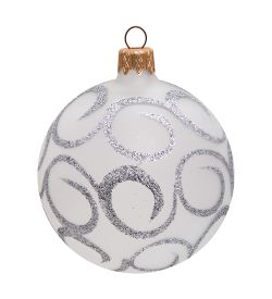 Элита НФШ-1270 Набор ел.украшений Шар 2шт «Снежная королева» 80 мм