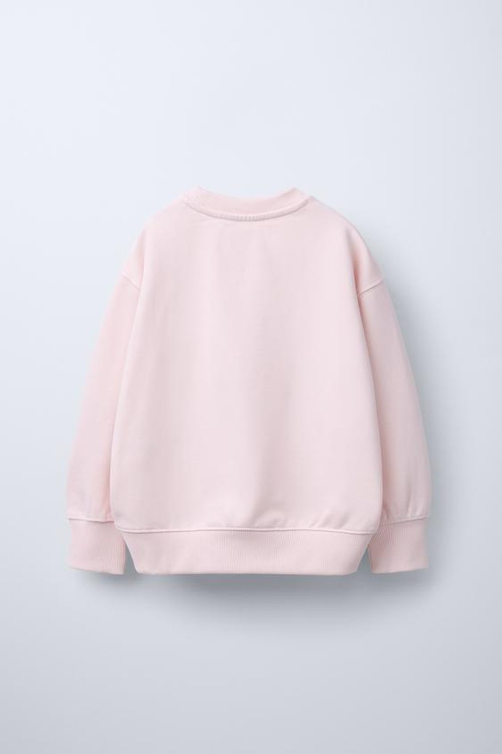 ZARA ТОЛСТОВКА С ПРИНТОМ «ГРАФФИТИ», РОЗОВЫЙ