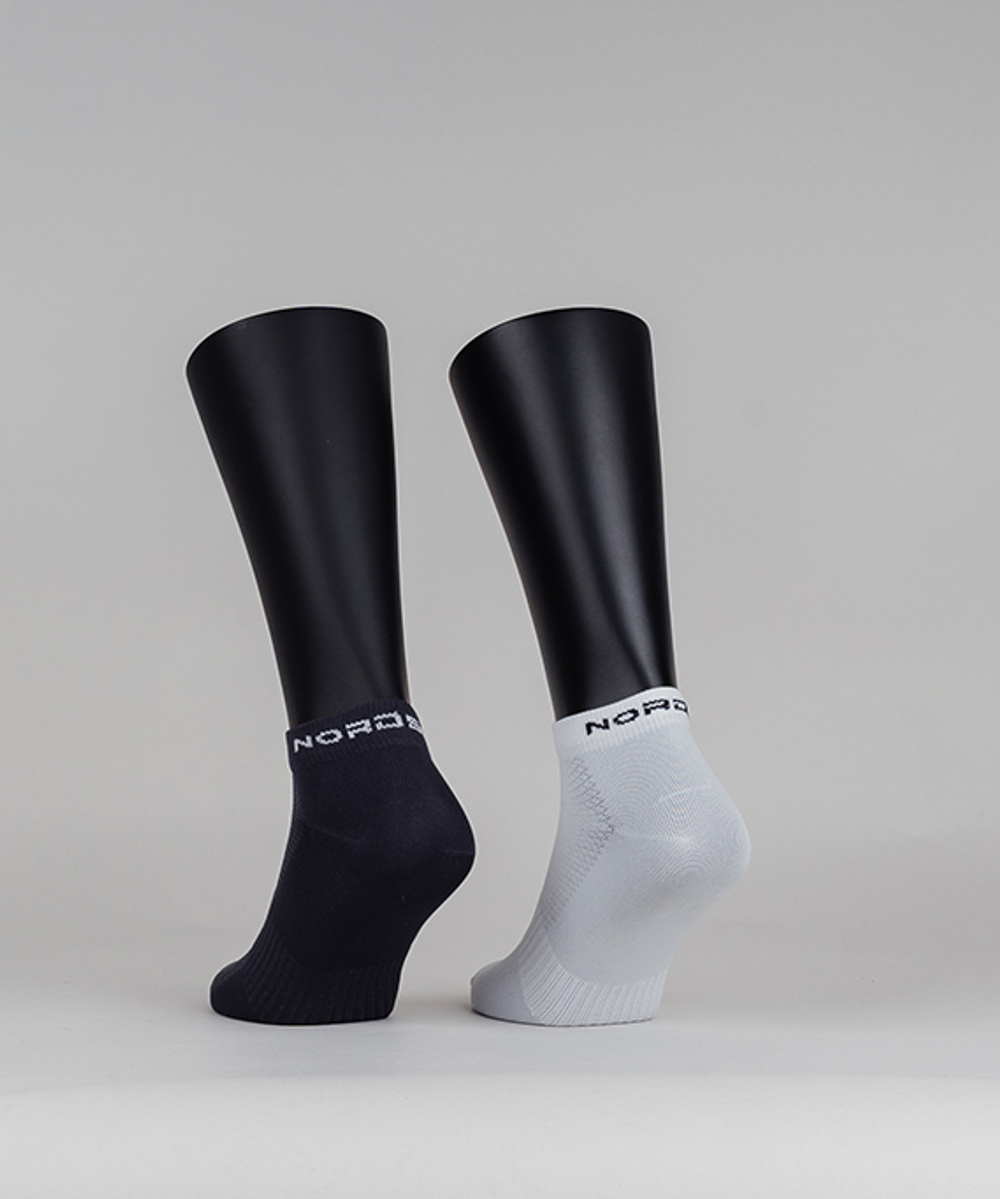Носки NORDSKI RUN Grey/White (2 пары)