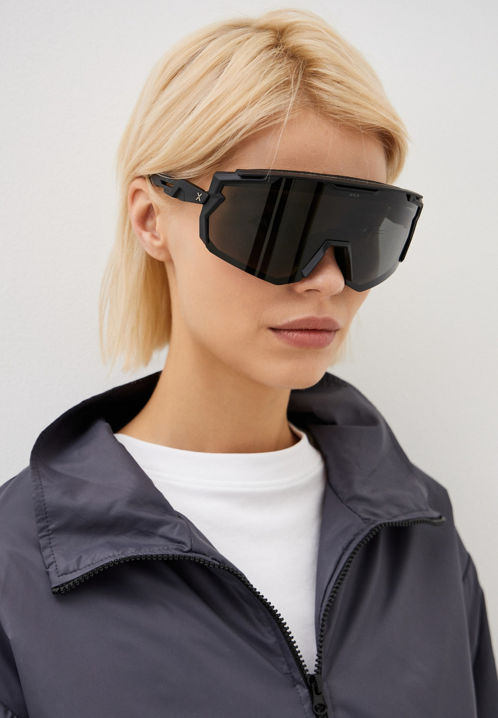 Спортивные очки с диоптриями HILX Samurai / Matt Solid Black / Photochromic Lens