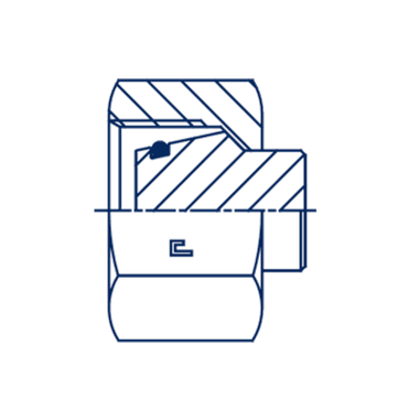 Заглушка VP DS25 (с гайкой и o-ring)