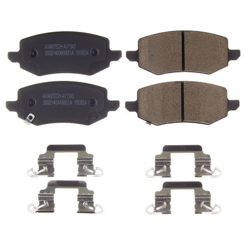 Колодки тормозные дисковые Avantech задние AV1343