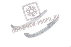 Ручка двери холодильника Минск, Атлант 17-ой, 18-ой серии (верхняя) 330мм