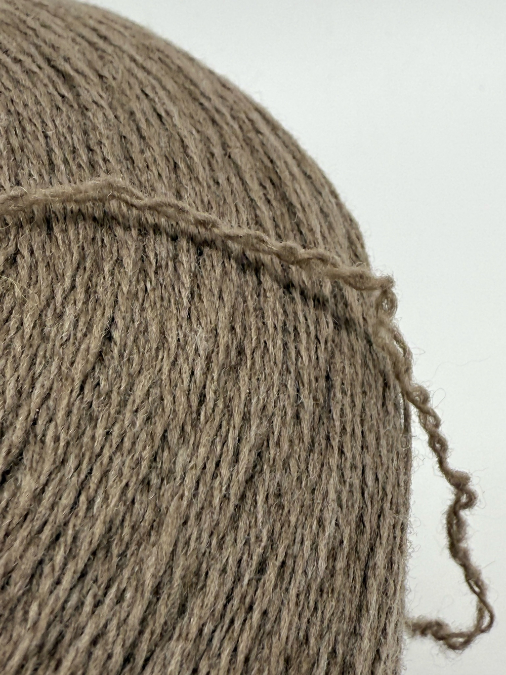 Пряжа Zegna Baruffa Supergeelong 2/15 (100% мериносовая шерсть кардная), 750м/100гр, капучино