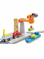 Игровой набор " Ж/Д Доставки груза в порту"