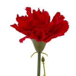GAEM Цветок искусственный "Гвоздика", L7 W7 H30 см