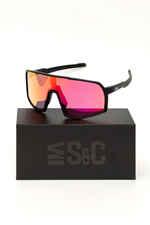 Очки S&C YOUCAN Full revo purple mirror, Matt black
