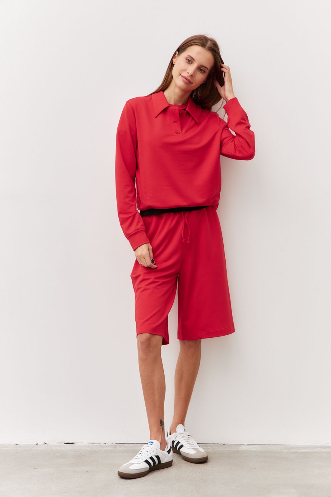 Джемпер R5073 красный / 42