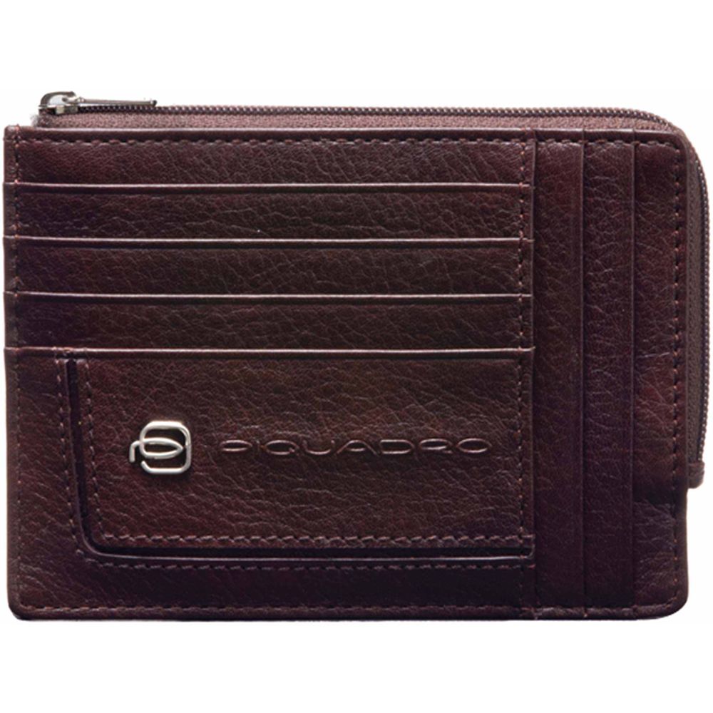 Чехол для кредитных карт Piquadro Vibe темно-коричневый телячья кожа (PU1243VI/TM)