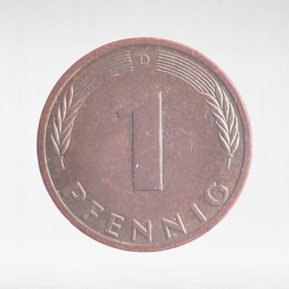 Germany, 1 Pfennig, 1994, (Munich Mint - "D"), VF