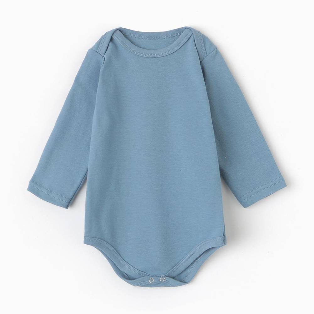 Боди детское, цвет голубой, р. 68 10134576 (Рыжик)