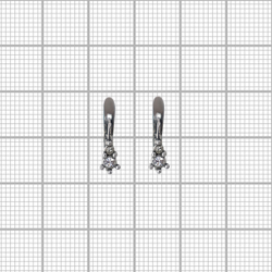 "Эми" серьги из коллекции "Э" от Jenavi