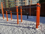Брусья двухуровневые гимнастические