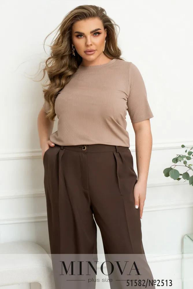 Футболка 2513-бежевый Minova
