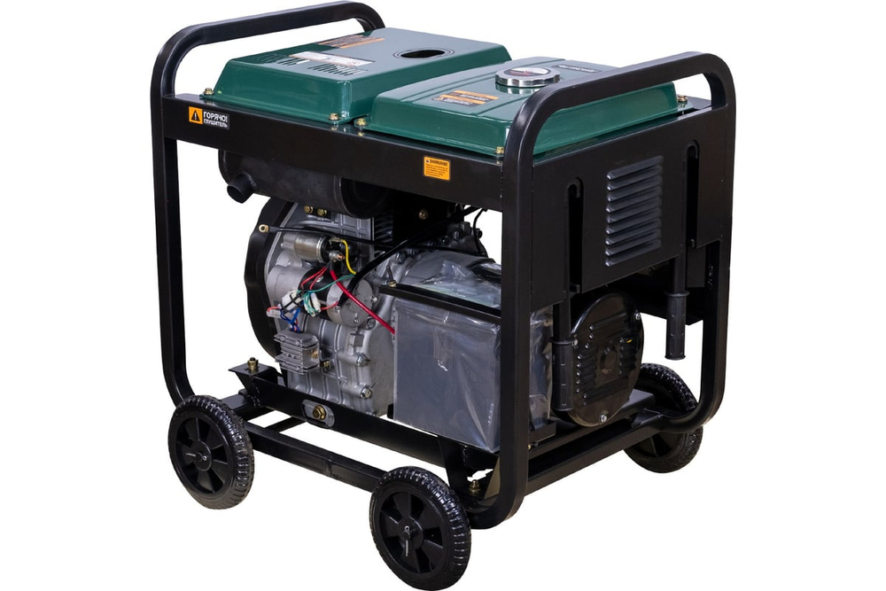 Дизельный генератор STEM Techno S8500DE 8,5 кВт, электростартер, дисплей, подогрев, АВР ГЕН030