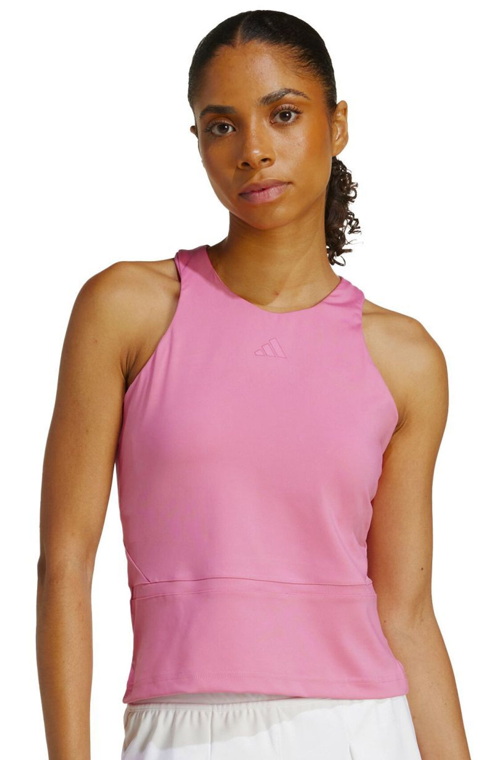 Женский топ теннисный Adidas Tennis Y-Tank - Розовый
